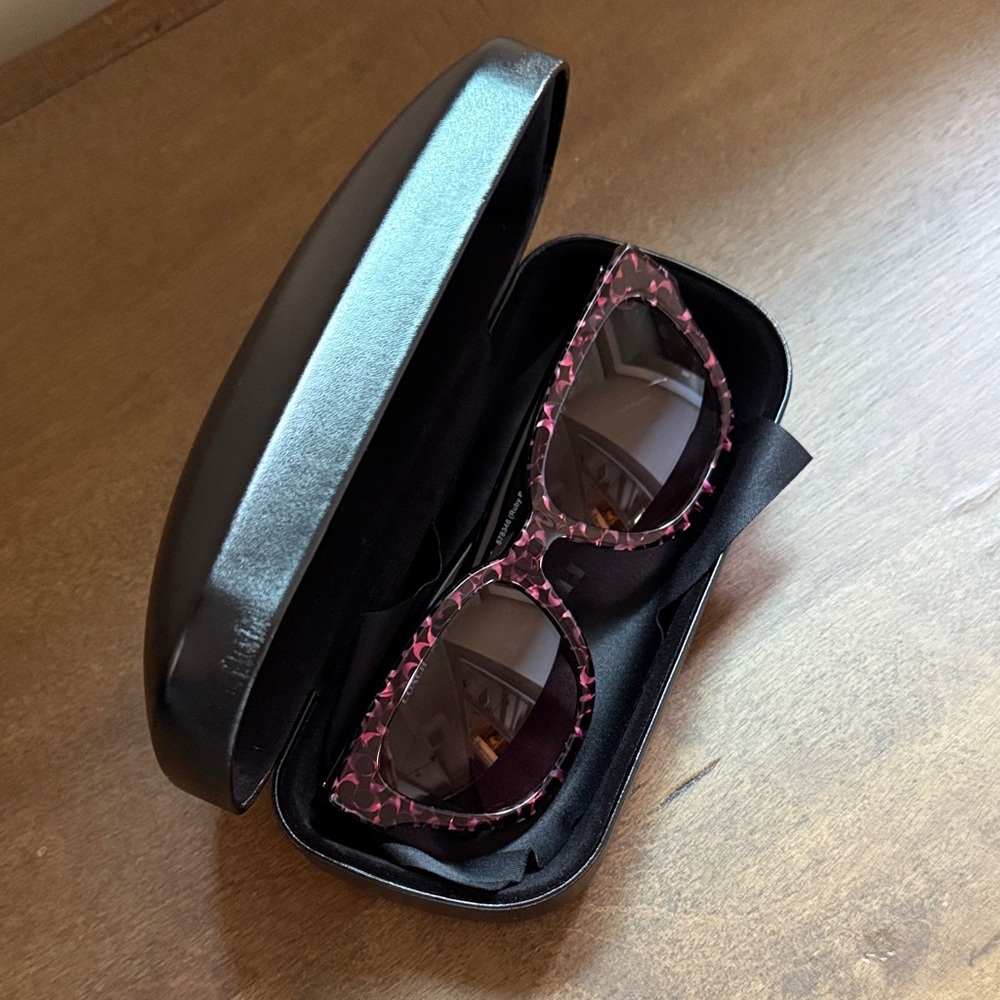 Coach Black and Pink Sunglasses